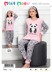 Ночные пижамы детские на флисе оптом 15764809 7012-40