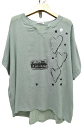 Футболки жіночі БАТАЛ оптом 