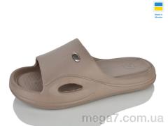 Шлепки, Lot Shoes оптом N258 коричневий