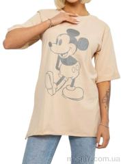 Футболка, Massmag оптом 1023 бежевий