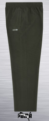 Спортивные штаны мужские БАТАЛ (хаки) оптом 72309814 CP01-21