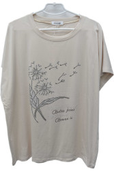 Футболки женские БАТАЛ оптом 03591726 1506-38