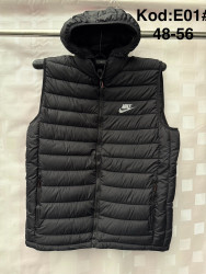 Жилетки мужские (чёрные) БАТАЛ оптом 38629570 01-12