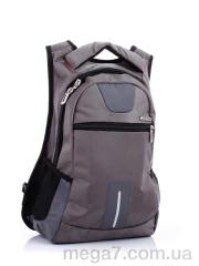 Рюкзак, Superbag оптом 8612 grey