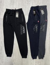 Спортивные штаны мужские (черный) оптом 07485326 010-1