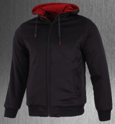 Куртки двосторонні чоловічі HXS (black-red) оптом