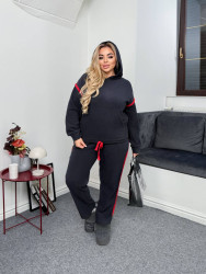 Спортивні костюми жіночі на флісі БАТАЛ оптом Defile comfort