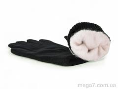 Перчатки, CAP оптом 1980 black (хутро) mix