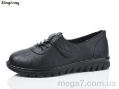 Туфли, Minghong оптом 7732 black