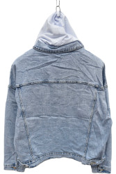 Куртки джинсовые женские DKNSEL БАТАЛ оптом 07154938 501-107