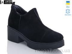 Туфли, ARTO оптом 3200 замша черный