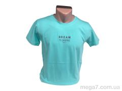 Футболка, TurkishBrend оптом C007 бірюзовий