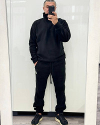 Спортивные костюмы мужские на флисе оптом 50218463 7004-153