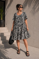 Платья женские БАТАЛ оптом 95607428 335-334