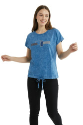 Футболки женские ПОЛУБАТАЛ оптом 06134279 2762-269