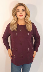 Свитера женские БАТАЛ оптом 95416387 54-7