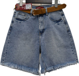 Шорти джинсові жіночі ПОЛУБАТАЛ оптом