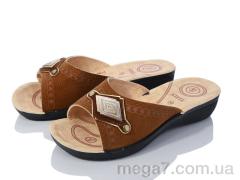 Шлепки, DeMur оптом 2024-052-7 beige