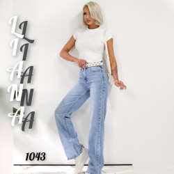 Джинси ТРУБИ жіночі оптом Liana