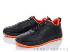 Кроссовки, Ok Shoes оптом 101-1 black-orange