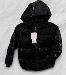 Куртки демисезонные детские (черный) оптом 24713908 14272-18