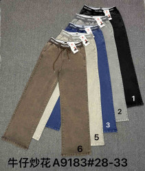 Джинсы женские ПОЛУБАТАЛ оптом 89013472 9183-1