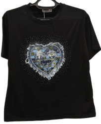 Футболки женские БАТАЛ оптом 62490513 796-174