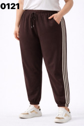 Спортивные штаны женские БАТАЛ оптом 76812094 0121-230