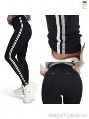 Лосины, Sport style оптом 70344 чорний