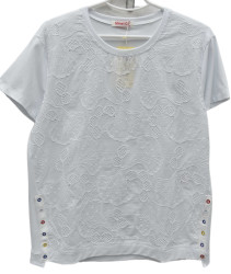 Футболки женские БАТАЛ оптом 78619524 8836-235