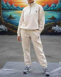 Спортивные костюмы женские на флисе оптом 25496187 10101-46