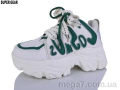 Кроссовки, Super Gear оптом 01-775 green