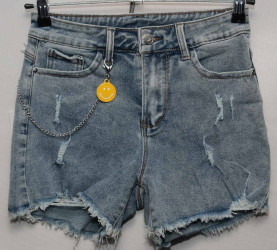 Шорты джинсовые женские оптом 46981307 DX 3004-82