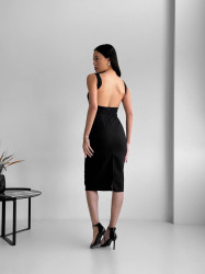 Сукні жіночі (чорний) оптом NIKA KOVAL 