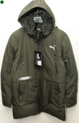 Куртки зимние мужские (хаки) оптом 95018742 Y-10-19
