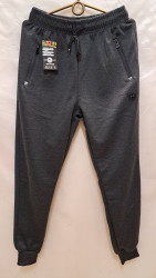 Спортивные штаны мужские (серый) оптом 75381946 7306-18