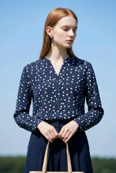 Блузки женские БАТАЛ оптом 23541907 762-63