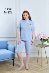Ночные пижамы женские БАТАЛ оптом 07893451 145-92