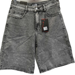 Шорты джинсовые женские RELUCKY ПОЛУБАТАЛ оптом 83502479 024-1-307