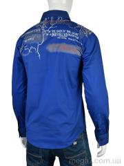 Рубашка, Obuvok оптом JI0931 (12178) blue