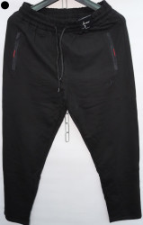 Спортивные штаны мужские (black) оптом 39482570 06-30