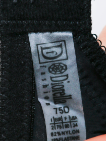 Бюстгальтер Diorella 35187D (  чёрный, D  6 шт. )