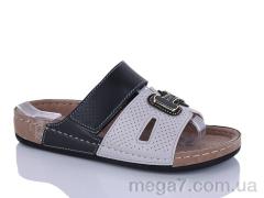 Шлепки, Sali-2 оптом 06-59 сірий к.