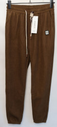 Спортивные штаны женские CLOVER на меху оптом 10426587 B661-44