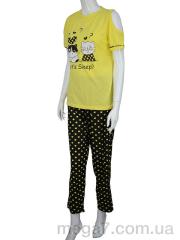 Пижама, Obuvok оптом 3038A yellow (04081)