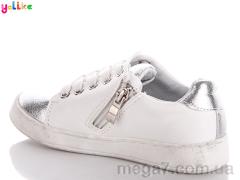 Кроссовки, Yalike оптом X700-13 white
