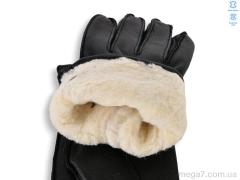 Перчатки, Королева оптом BM0542М шкіра оленя хутро black