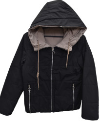 Куртки демисезонні двосторонні жіночі БАТАЛ оптом