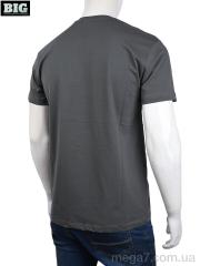 Футболка, BIG оптом 3707-0085-5 khaki
