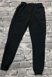 Спортивные штаны мужские (черный) оптом 43258076 04 -53